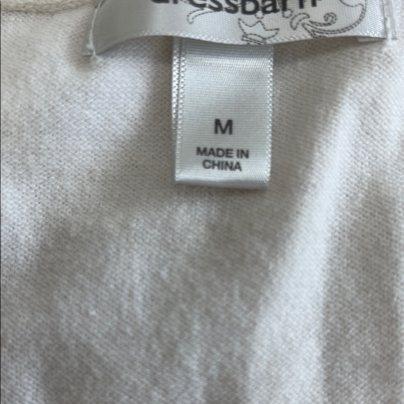 White Open-Front Short Sleeve Cardigan - Picture 5 of 5